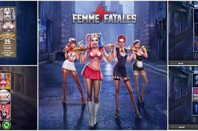 The Allure of Femme Fatales in Gaming 4 Femme Fatales Slots